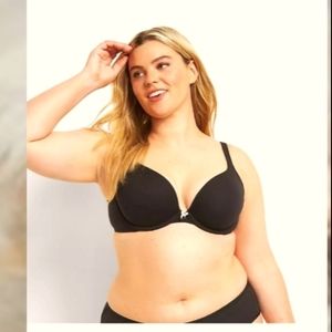 BUNDLE OF 2》CACIQUE WOMAN'S BRA, 44 B, Push-up Padded, Plus Sz Lane Bryant